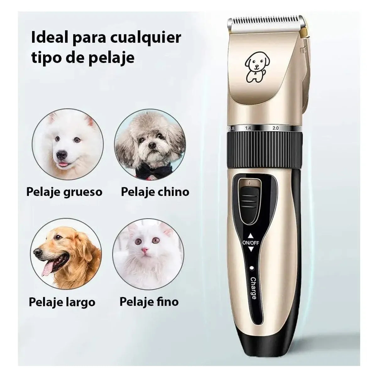 Máquina Cortapelos Afeitar Mascotas